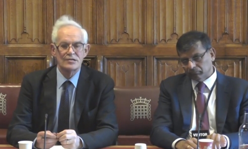 Goodhart and Rajan in Parliament